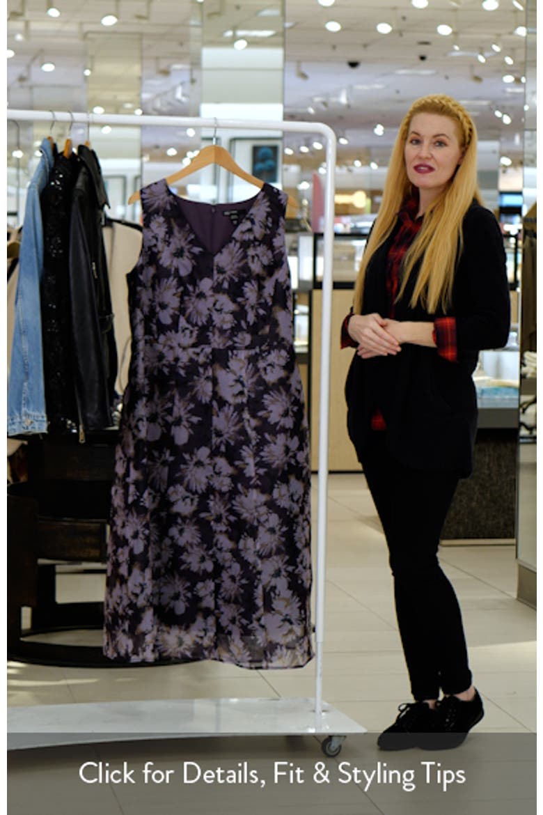 Sleeveless Organza Midi Dress video