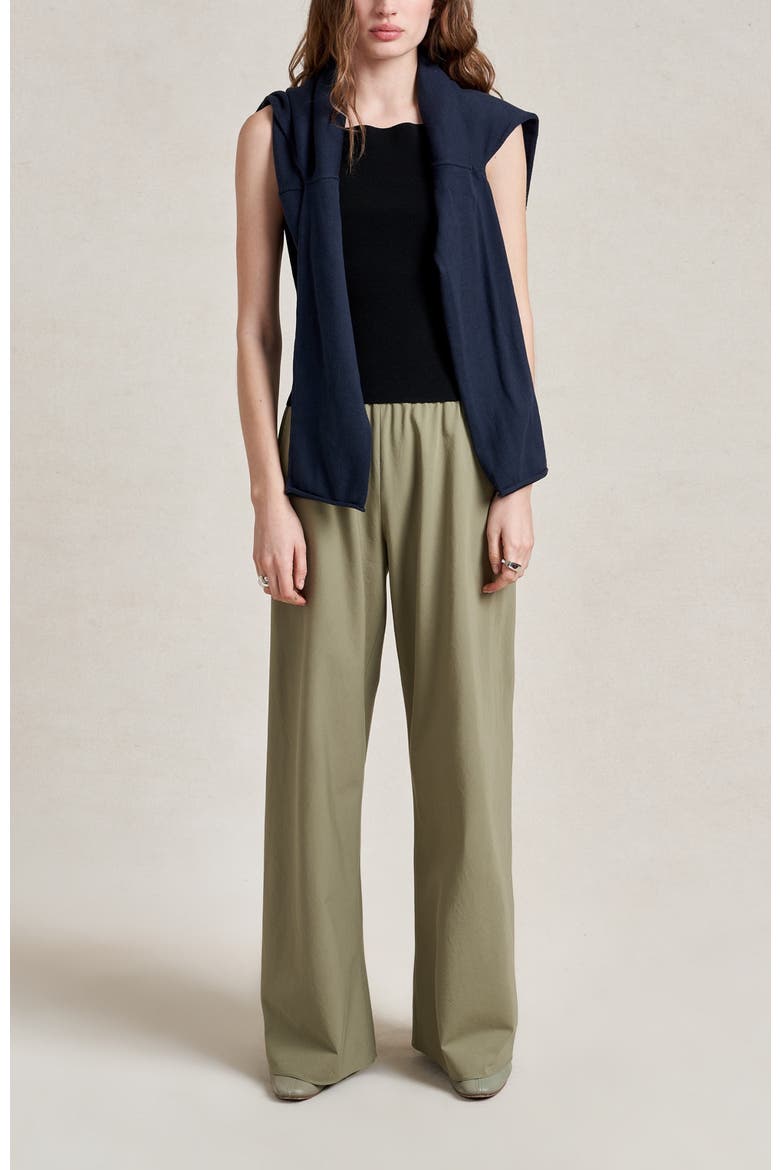 Poplin Colby Pant, Main, color, Olive