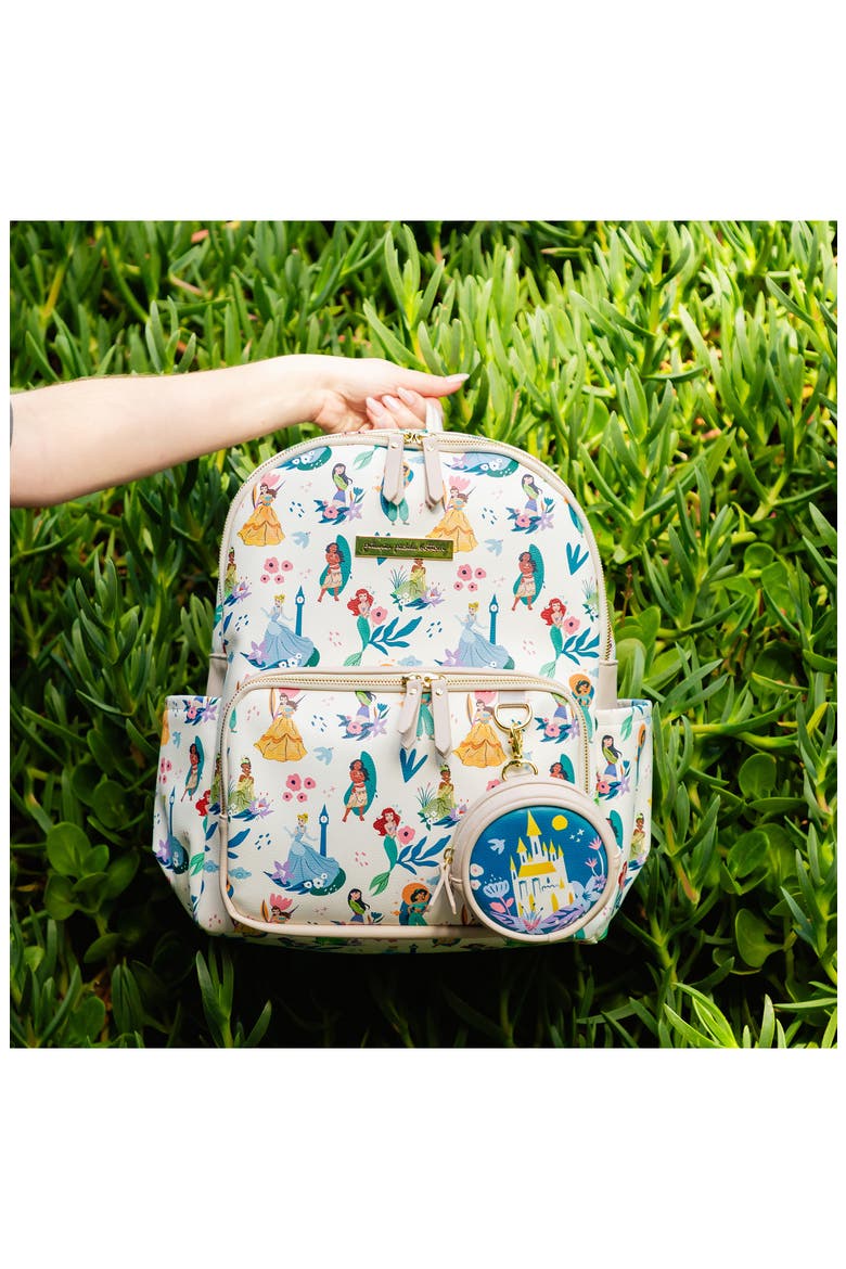 x Disney Princess District 5-Piece Diaper Backpack Set, Alternate, color, PRINCESS COURAGE & KINDNESS