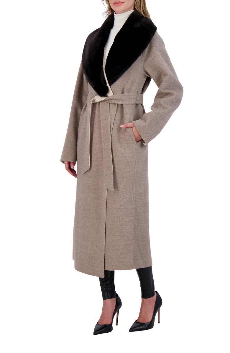 GORSKI Coat Crafted from Loro Piana Wool, Alternate, color, Taupe/Beige