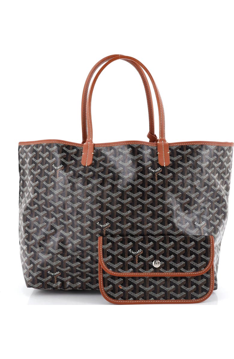 Pre-Owned Goyard Saint Louis Tote Coated Canvas PM, Alternate, color, Brown