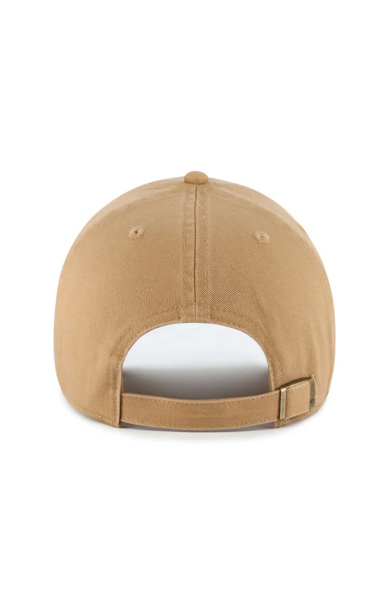 '47 Men's '47 Tan Purdue Boilermakers Vault Clean Up Adjustable Hat, Alternate, color, Tan