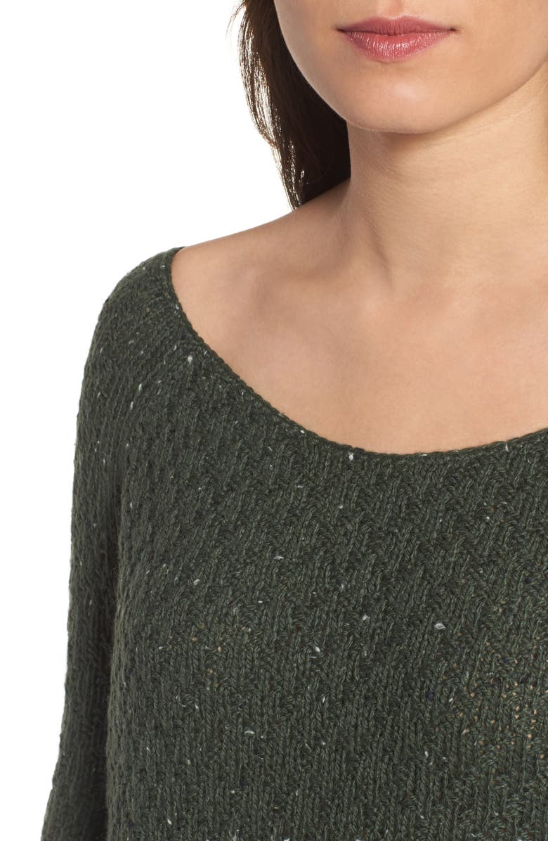 Hinge Slouchy Tunic Sweater, Alternate, color, 