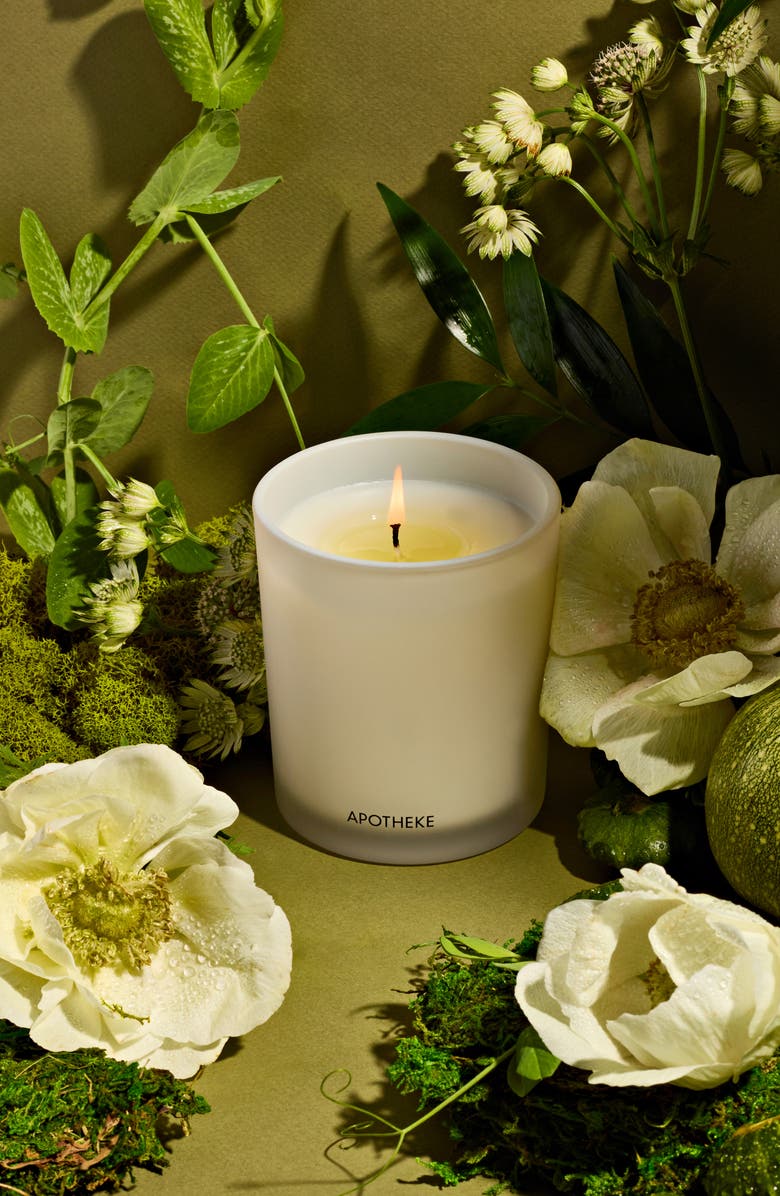 APOTHEKE Verdant Garden Classic Scented Candle, Alternate, color, White
