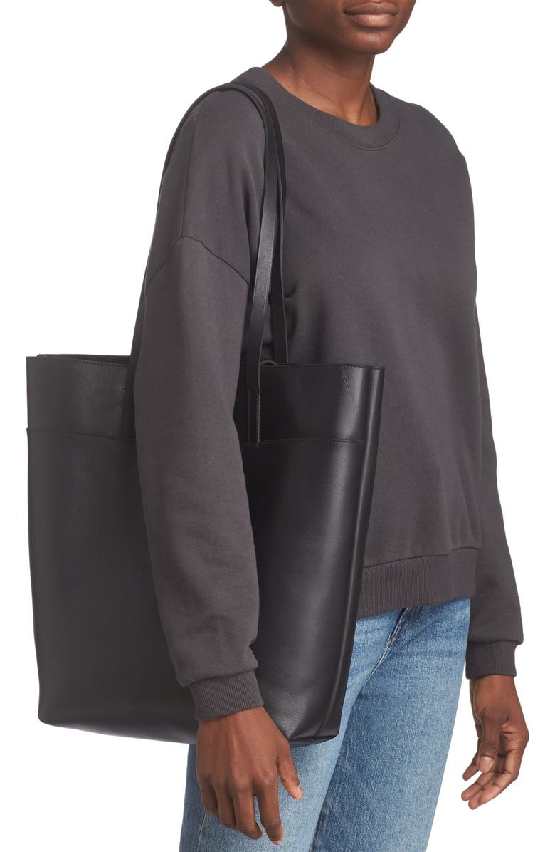 Madewell The Essential Leather Tote, Alternate, color,