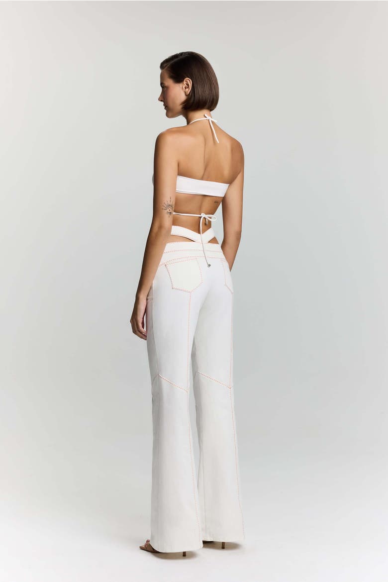 Malaga Denim Jean, Alternate, color, White