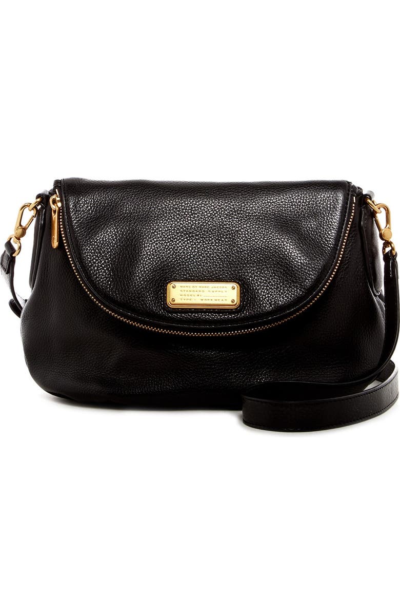 MARC BY MARC JACOBS Natasha Leather Crossbody Bag, Main, color,