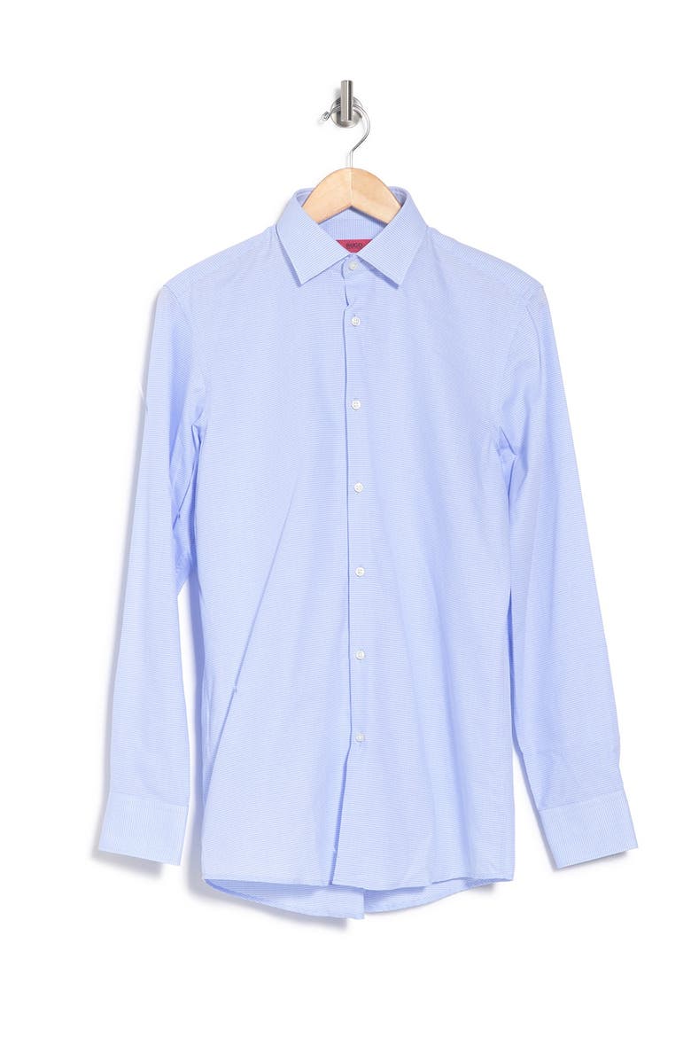 BOSS Mabel Micro Print Long Sleeve Shirt, Alternate, color,