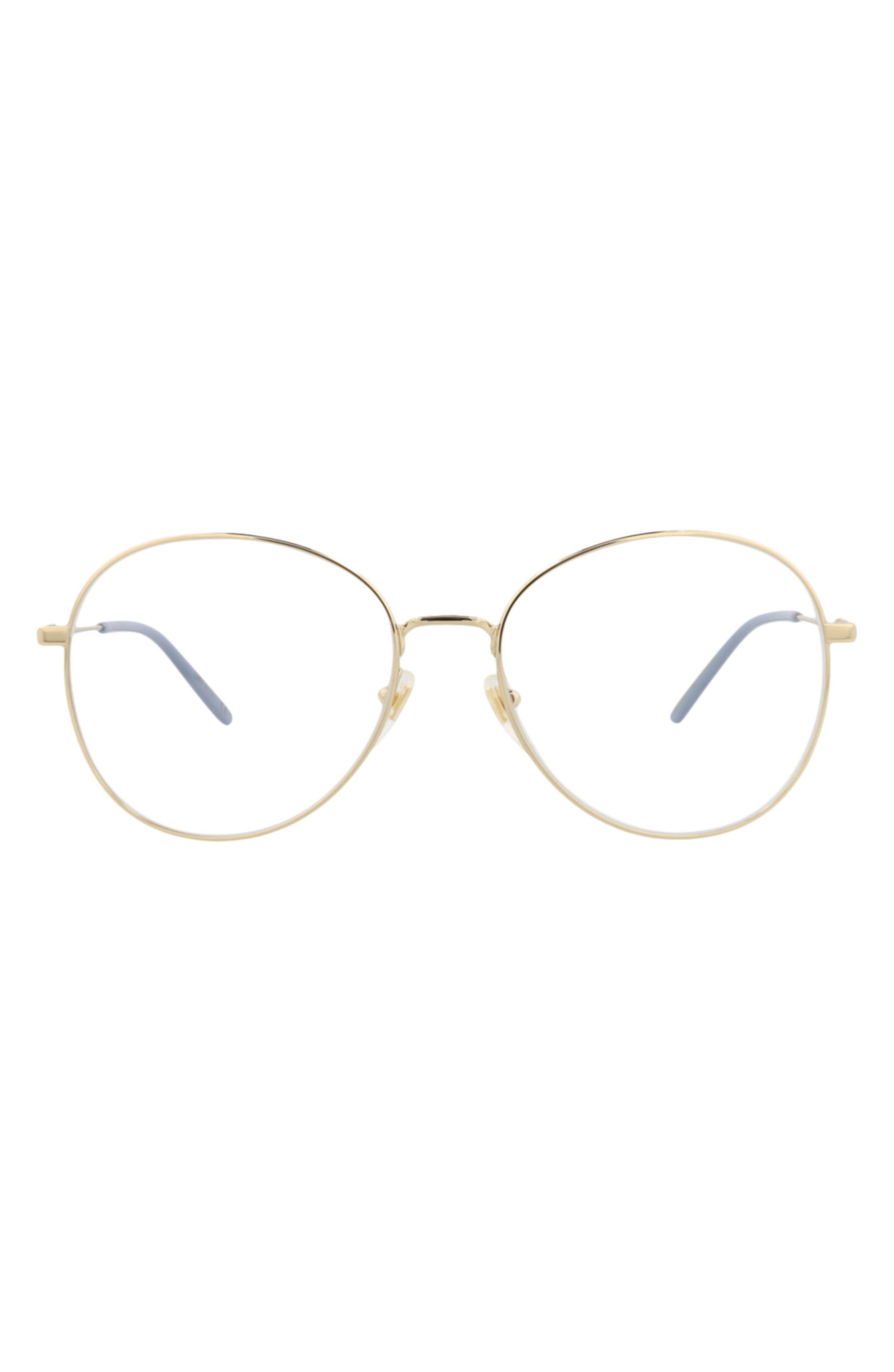 Gucci 57mm Round Optical Glasses