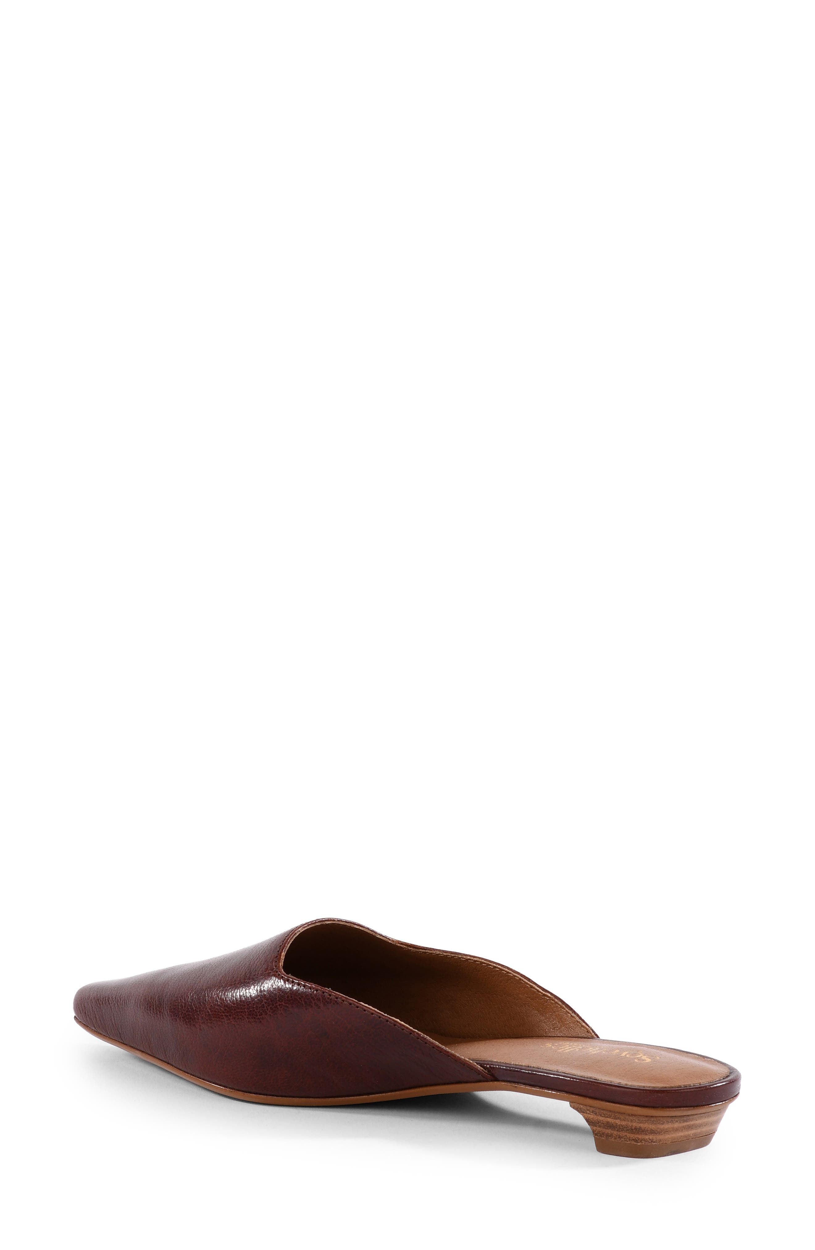Mocktail II Pointed Toe Mule, Alternate, color, CHESTNUT