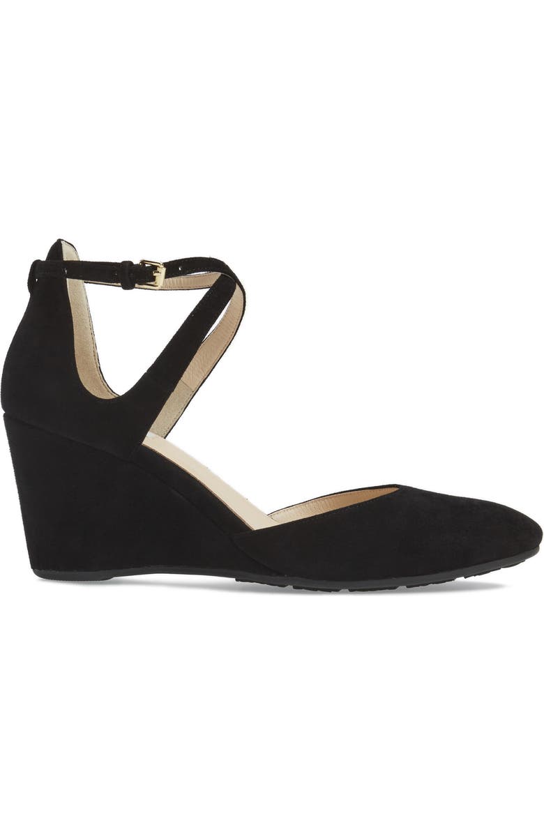 Cole Haan Lacey Ankle Strap Wedge Pump, Alternate, color,