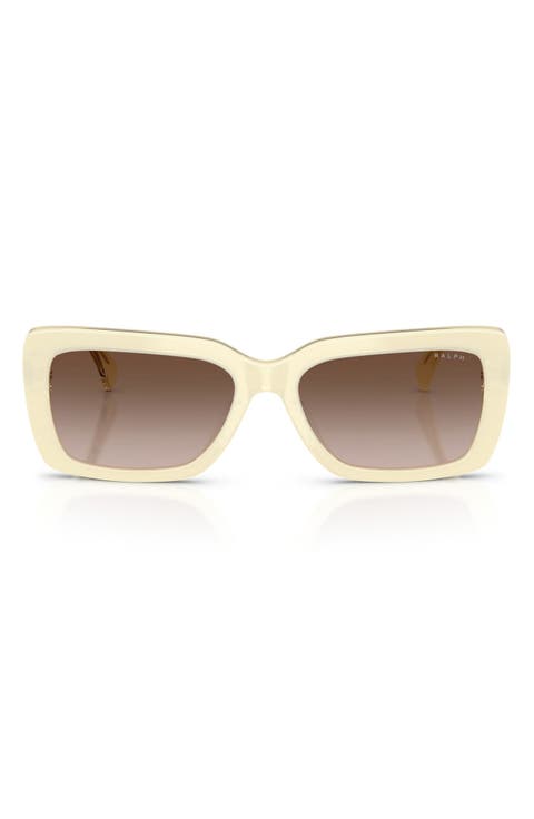 56mm Rectangular Sunglasses