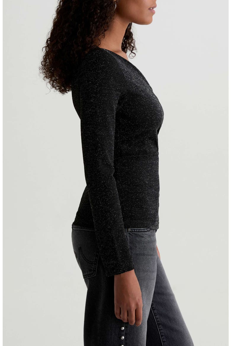 Alaya Glitter Top, Alternate, color, ALL THAT GLITTERS