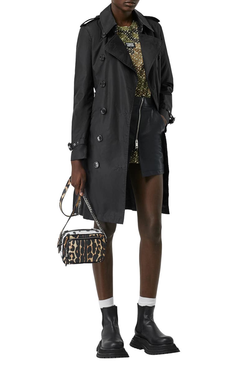 Burberry Kensington Trench Coat with Detachable Hood, Alternate, color,