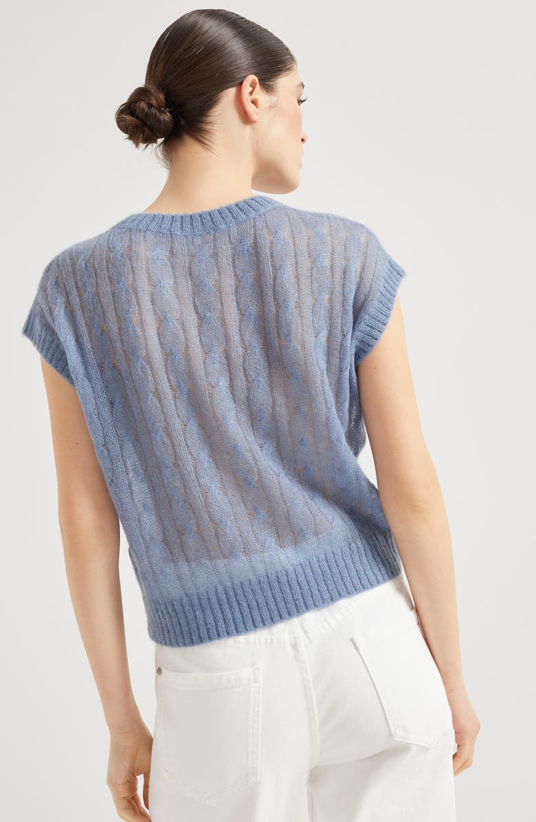 Brunello Cucinelli Knit T-shirt, Alternate, color, 