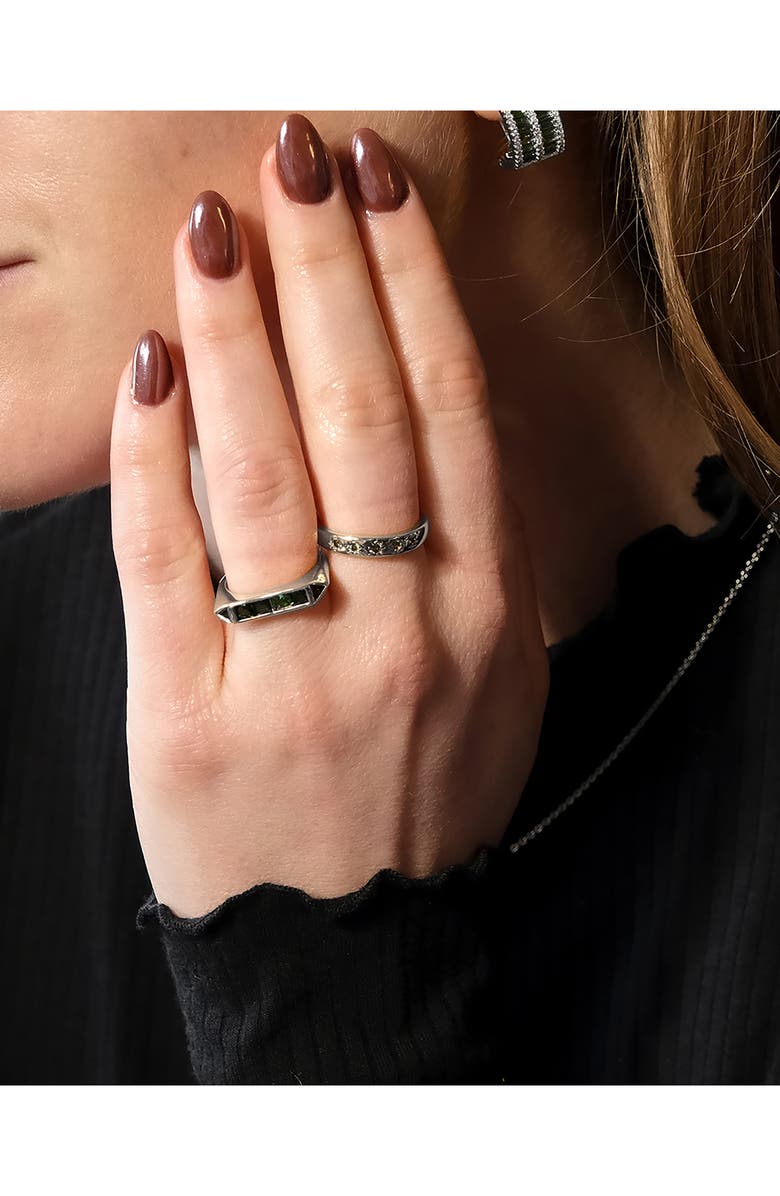 Sterling Forever Rayna CZ Ring, Alternate, color, 