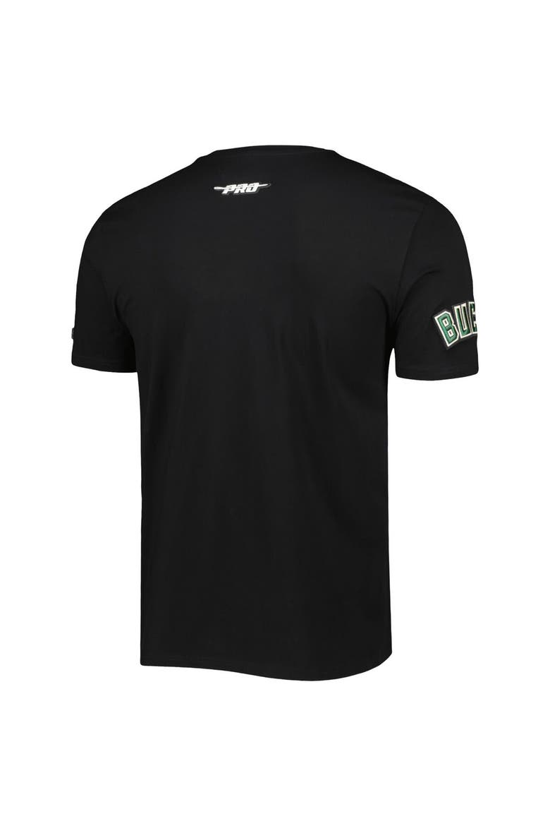 Men's Pro Standard Black Milwaukee Bucks Mash Up Capsule T-Shirt, Alternate, color, Black