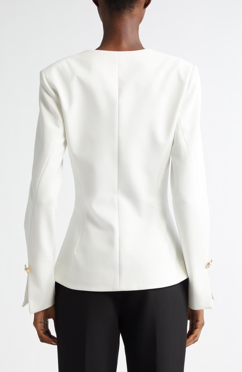 Lela Rose Button Detail Top, Alternate, color, 