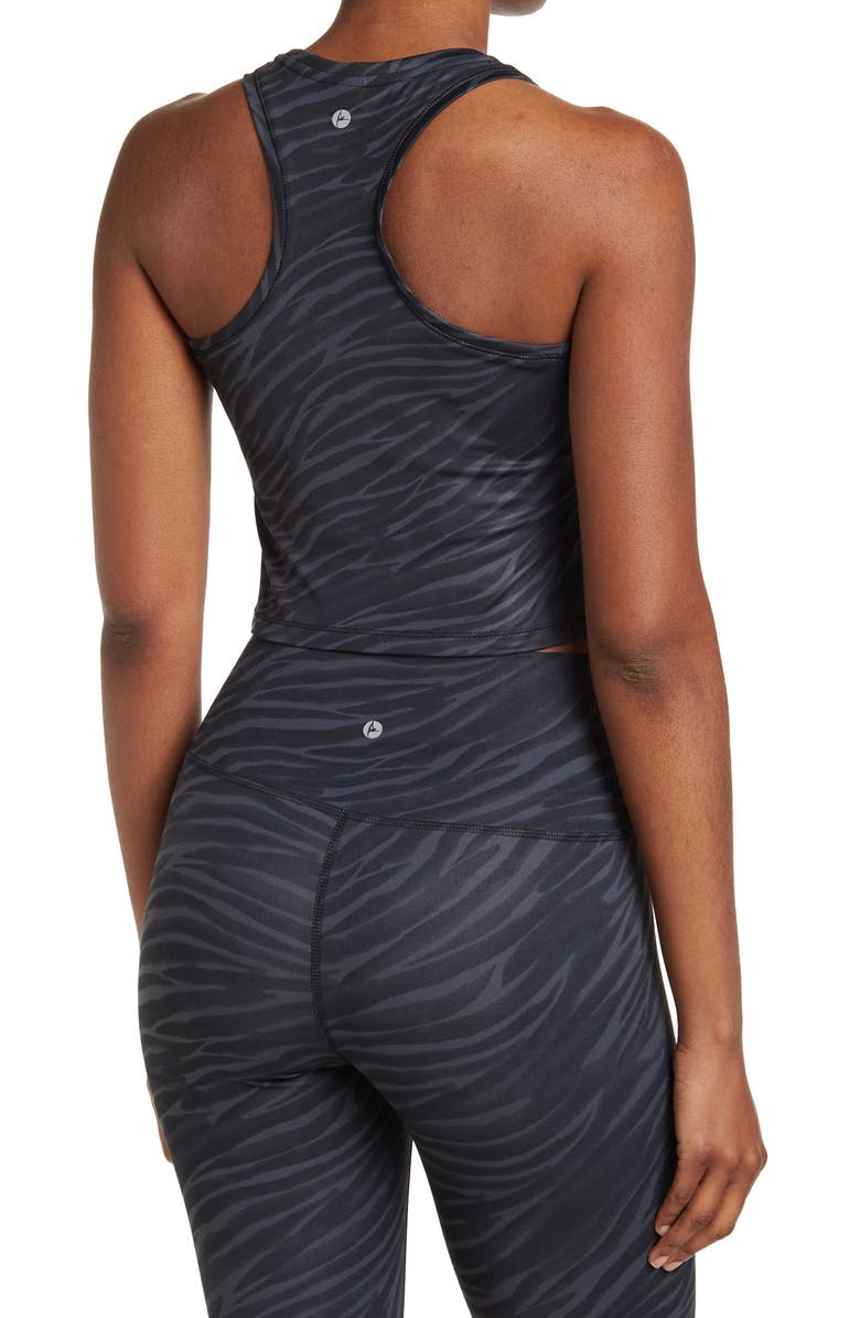 90 DEGREE BY REFLEX Air Lux Wild Safari Racerback Tank Top, Alternate, color,