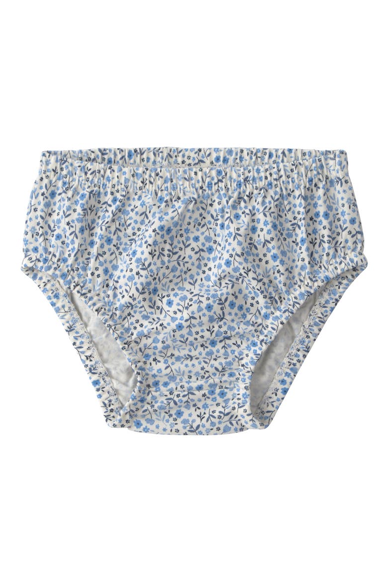 Floral Print Sundress & Bloomers Set, Alternate, color, BLUE FLORAL