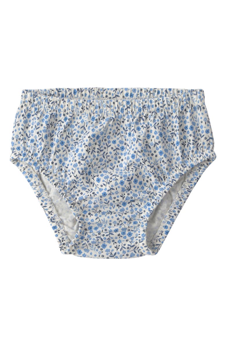 Little Planet Floral Print Sundress & Bloomers Set, Alternate, color, Blue Floral