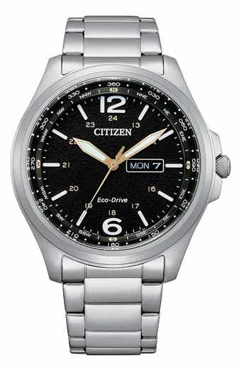 Eco-Drive Compass Bracelet Watch