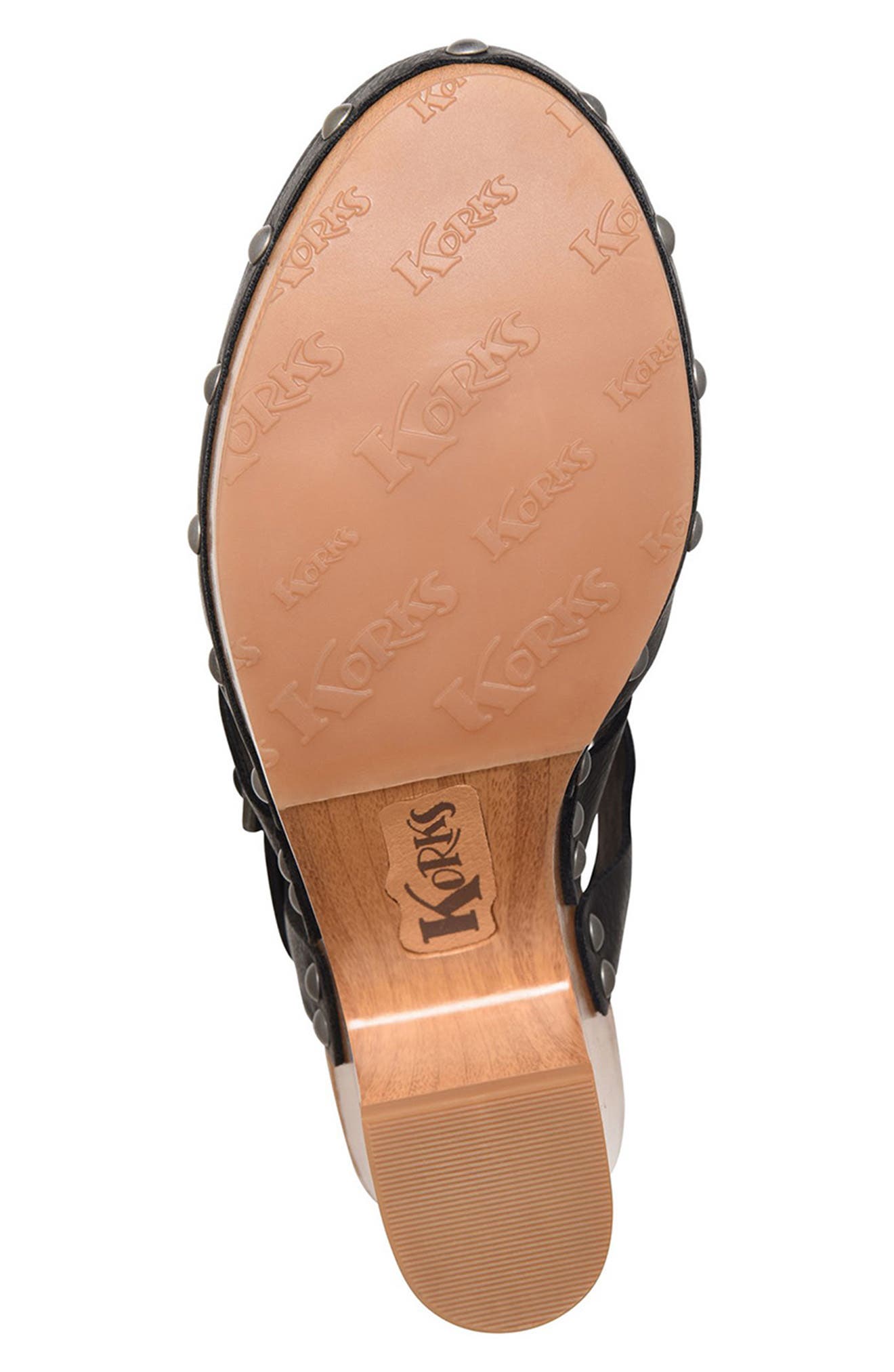 KORKS Abloom Strappy Clog Platform Slingback Pump, Alternate, color, 