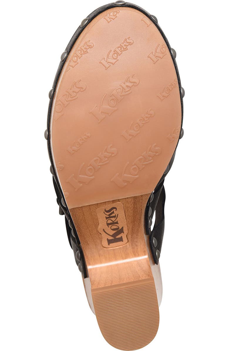 KORKS Abloom Strappy Clog Platform Slingback Pump, Alternate, color,