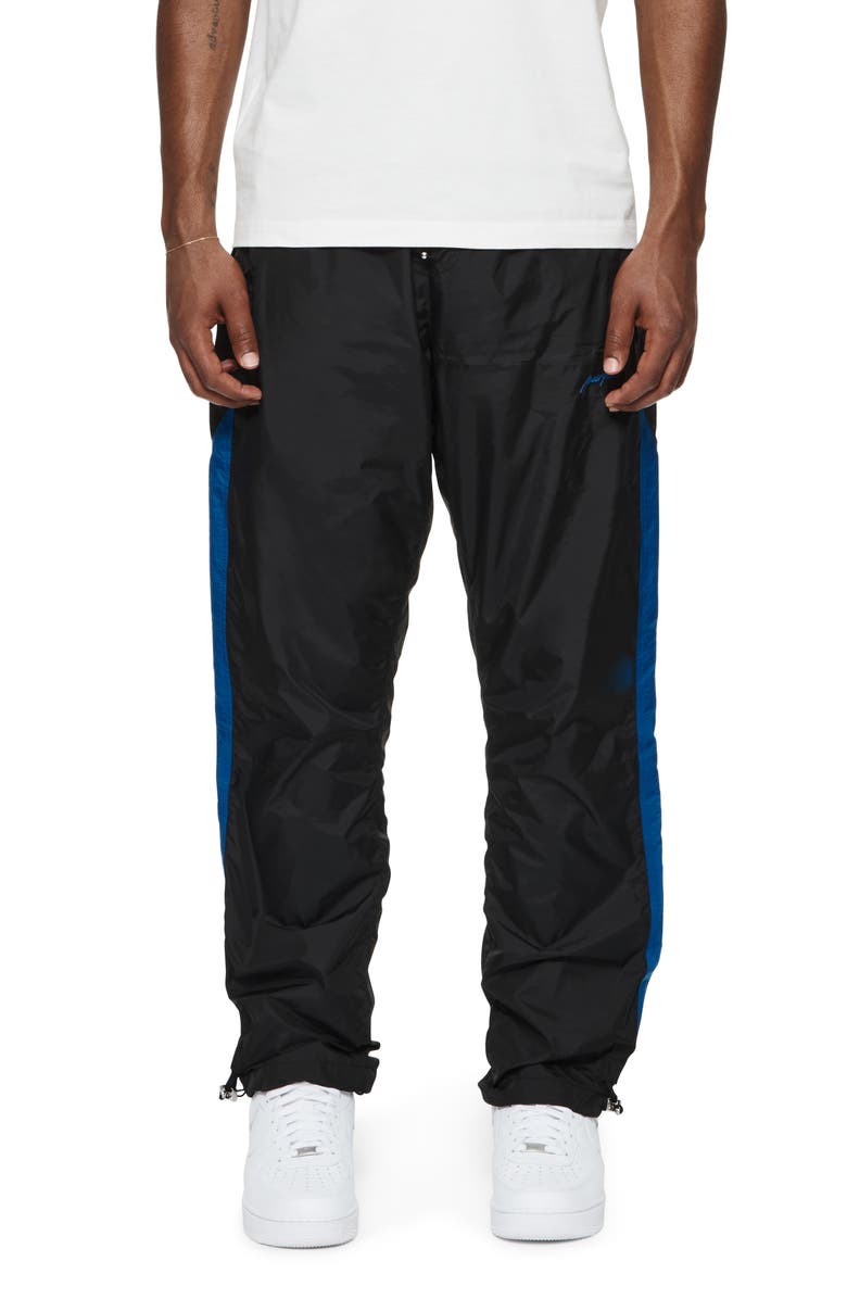 PURPLE BRAND Colorblocked Nylon Pants, Main, color, 