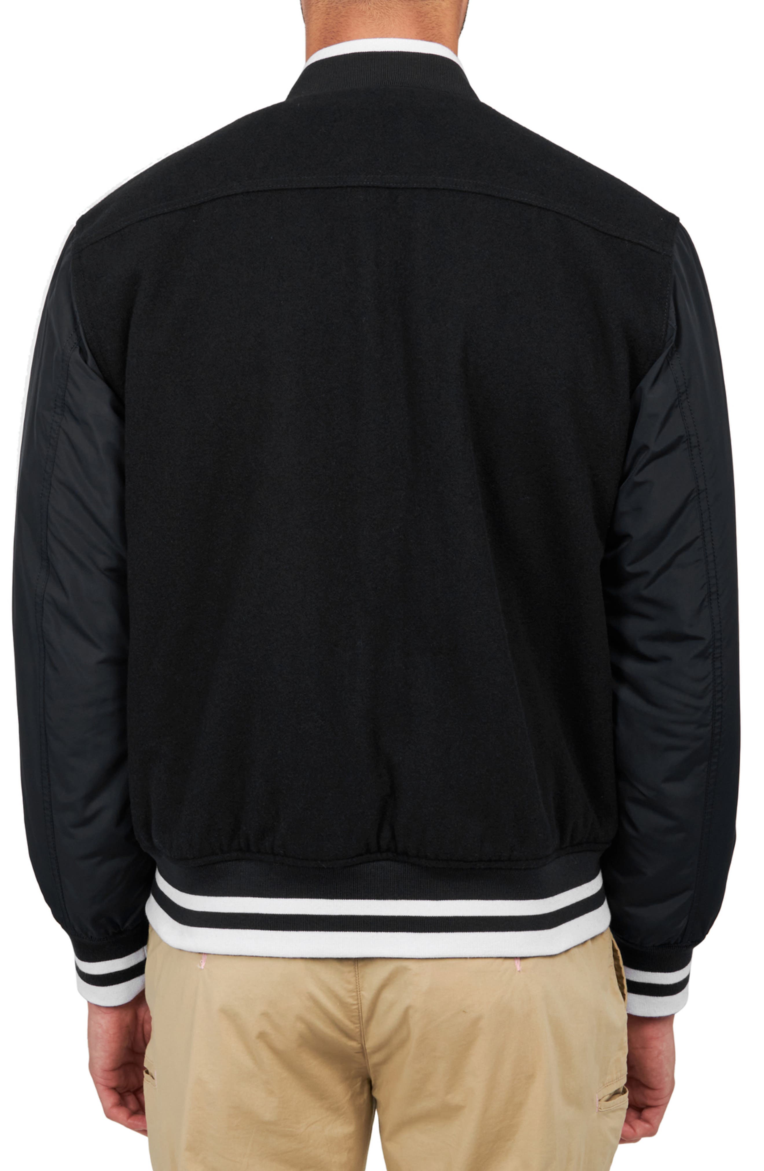 Solid Varsity Jacket - image 2