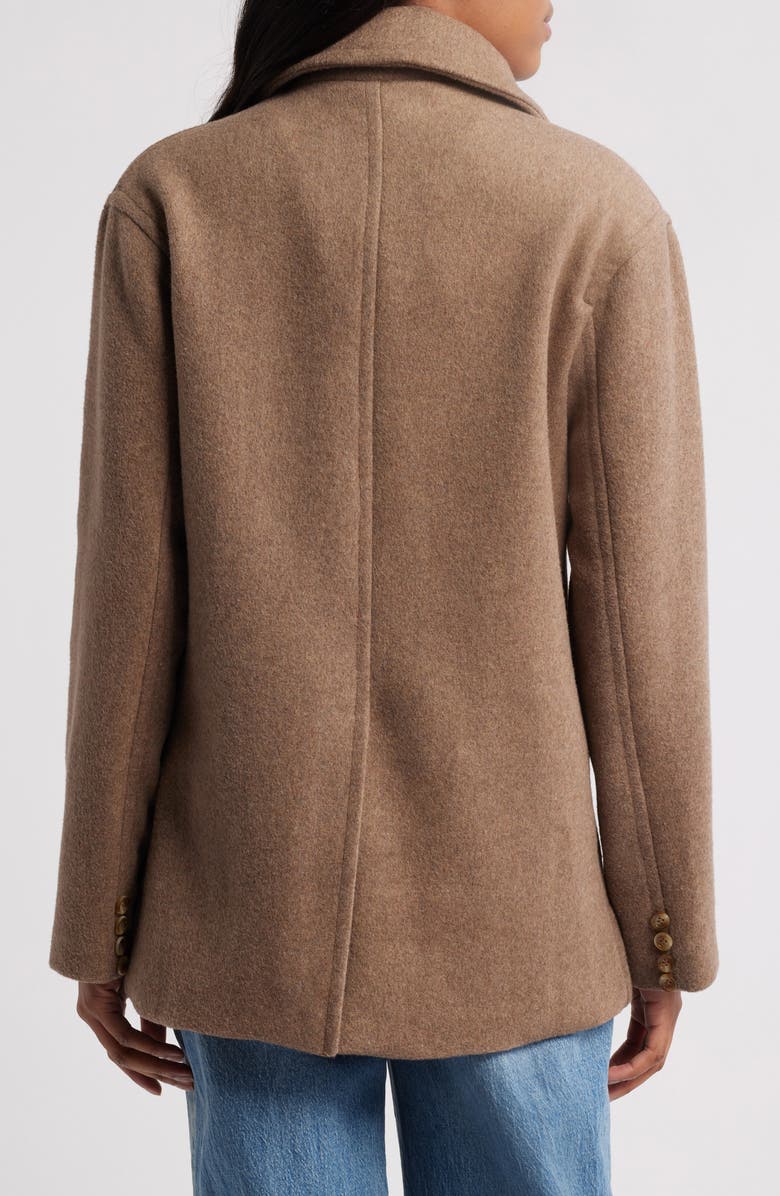 Mistress Rocks Double Breasted Wool Breasted Jacket, Alternate, color, 