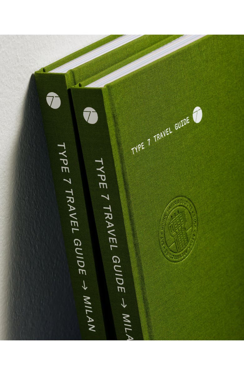 Fortela Type 7 Guide to Milan Book, Alternate, color, Green