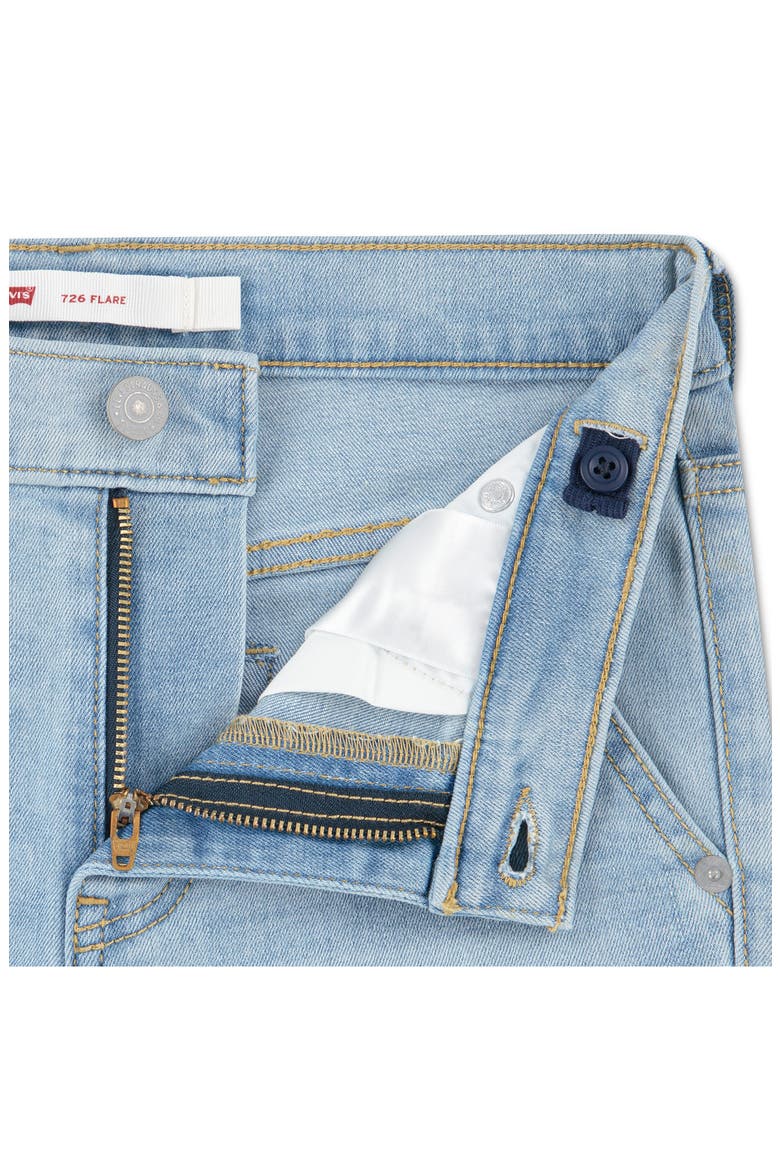 Kids' 726 Flare Jeans with Release Hem, Alternate, color, HEAT WAVE