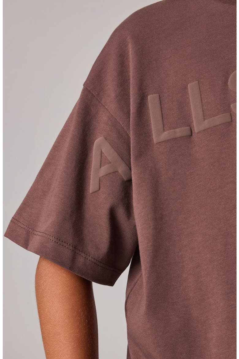 Kids' Oversize Logo Graphic T-Shirt, Alternate, color, BROWN