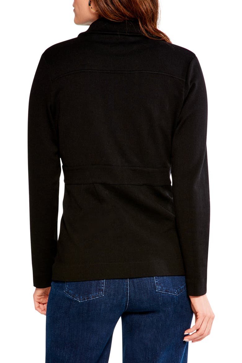 Editor Knit Blazer, Alternate, color, BLACK ONYX