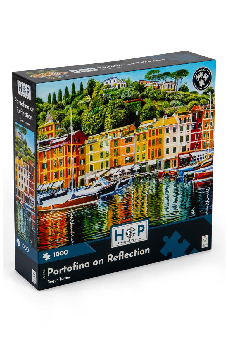 Portofino on Reflection 1000-Piece Jigsaw Puzzle, Main, color, NONE