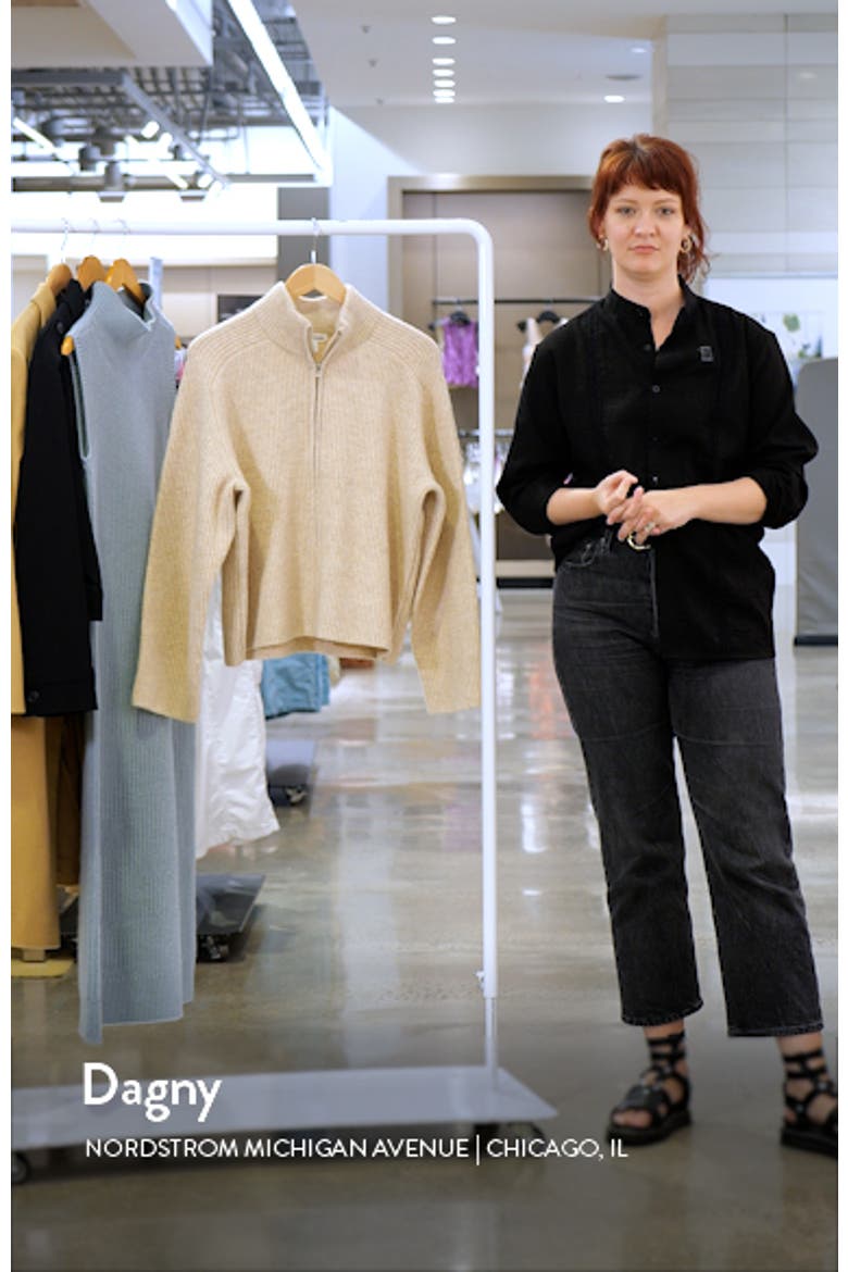 Rib Zip Cardigan video