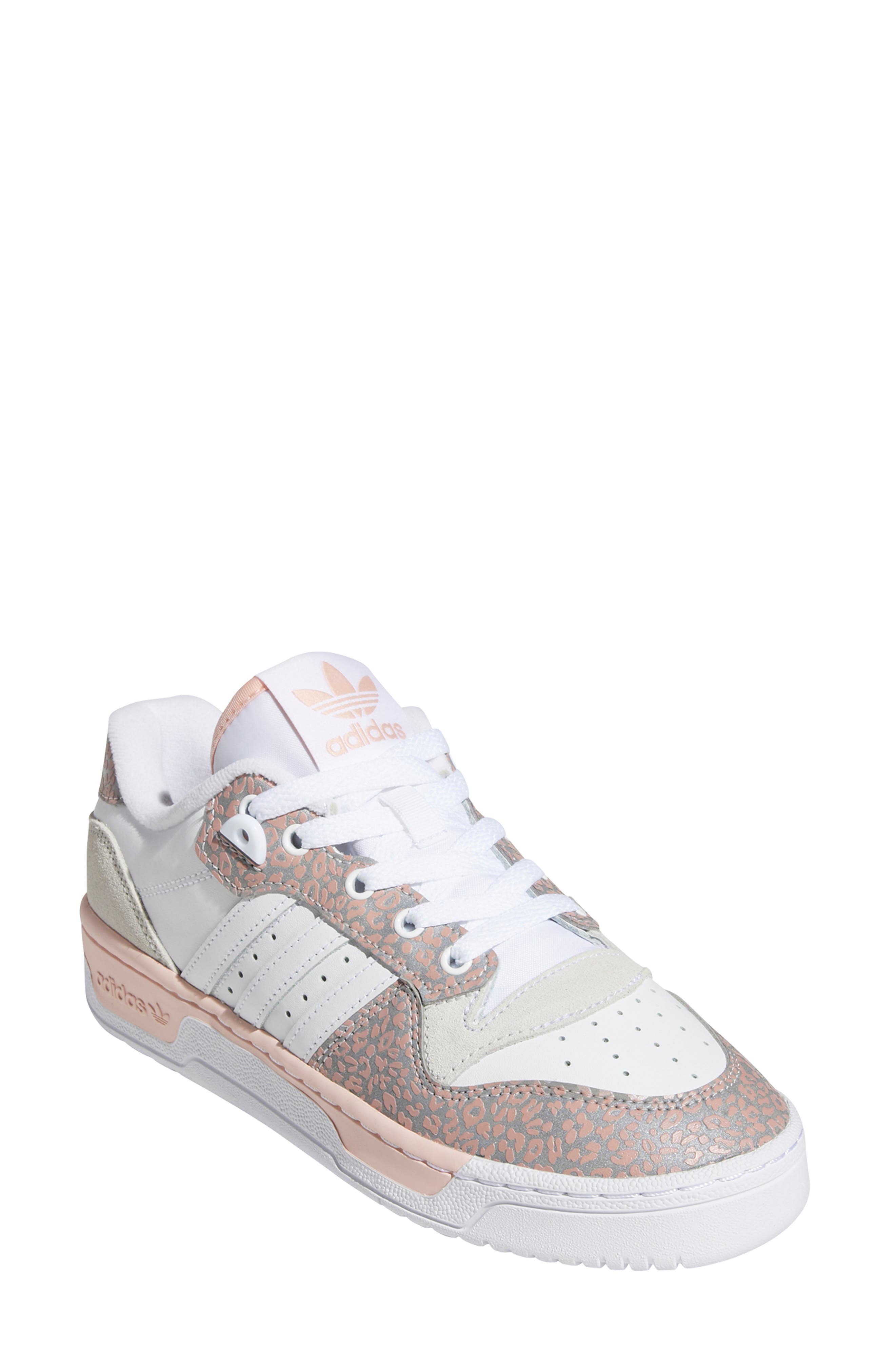 Rivalry Low Sneaker, Main, color, WHITE/ VAPOUR PINK