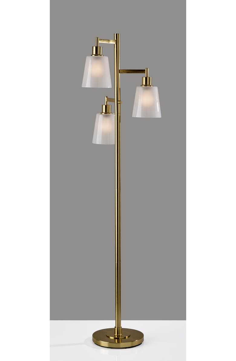 ADESSO LIGHTING Gio Tree Lamp, Alternate, color, Brass