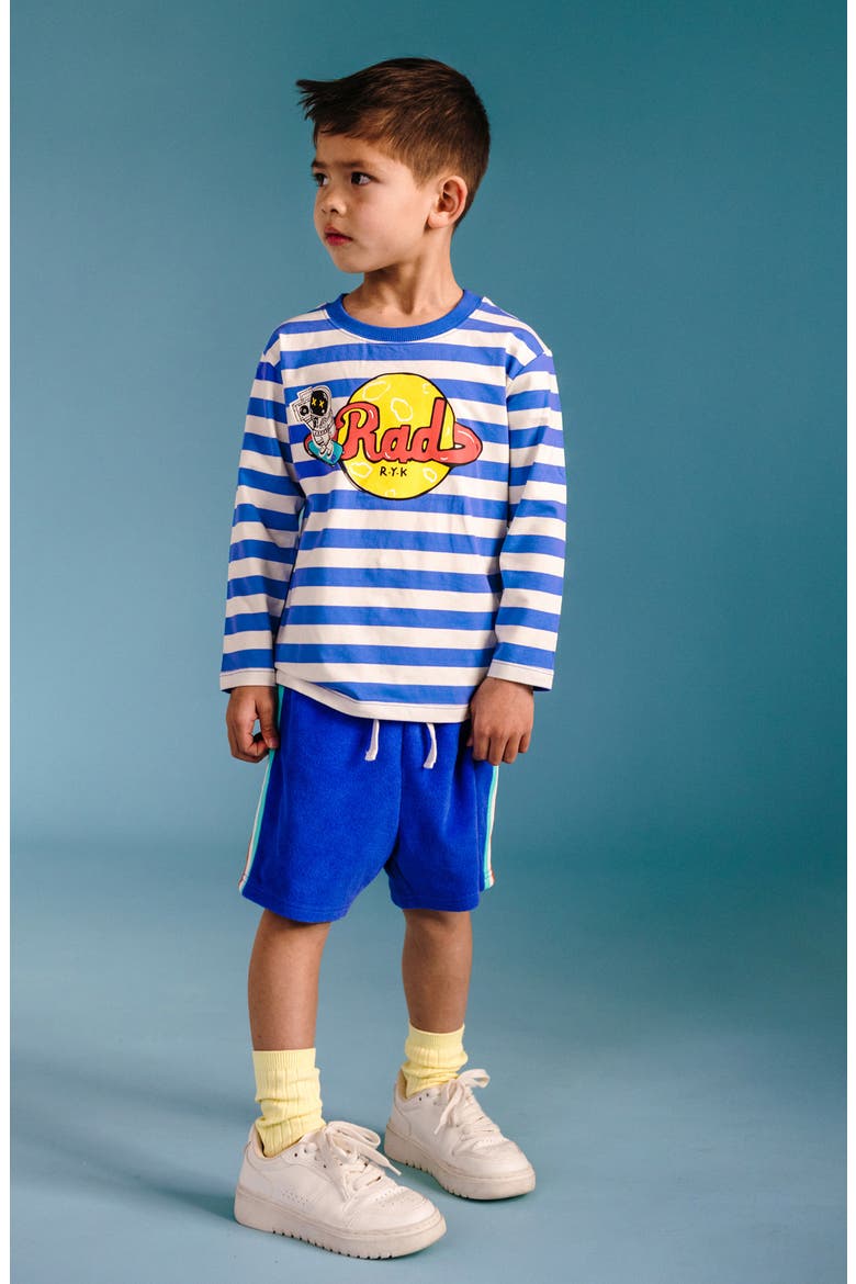 Kids' Stripe Graphic T-shirt, Alternate, color, RAD STRIPE