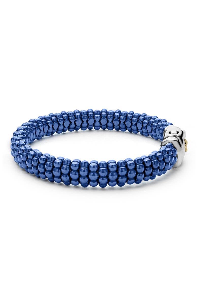 Blue Caviar Ceramic Rope Bracelet, Alternate, color, ULTRAMARINE