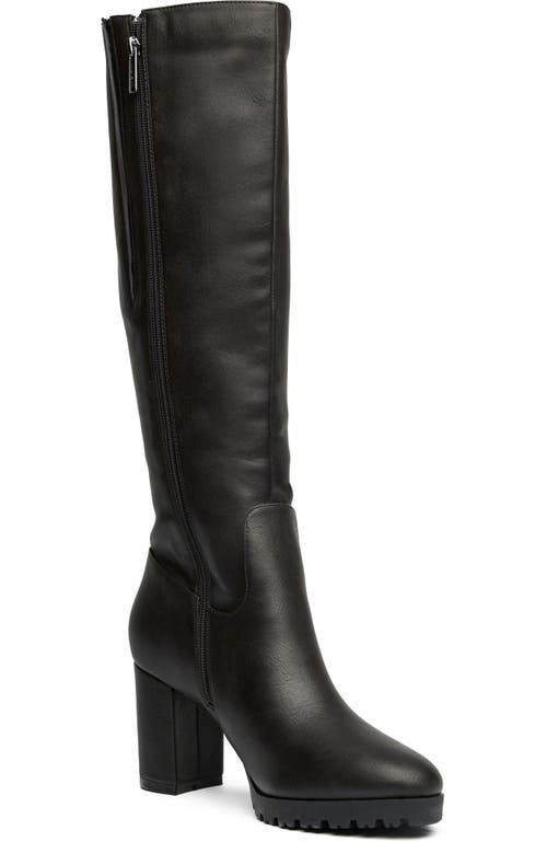 V.gan London Vegan Edam Knee-high Boots In Black