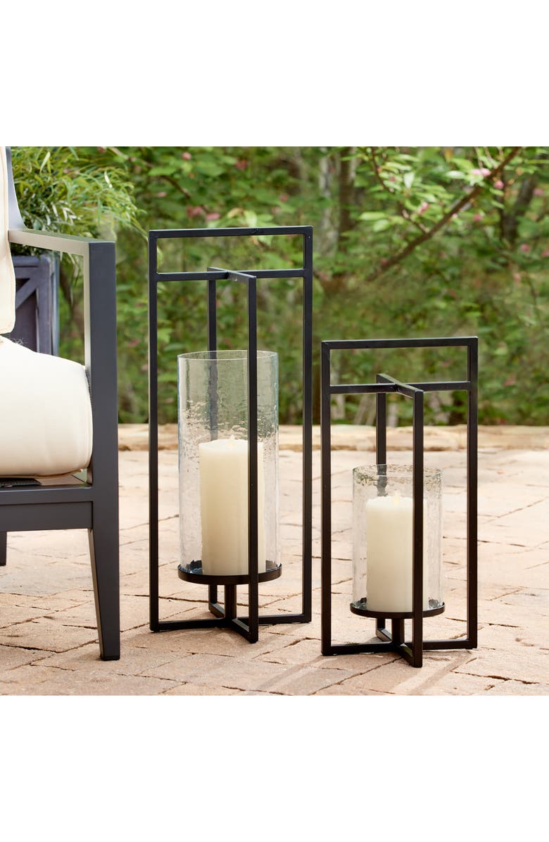 Napa Home & Garden Exton Lantern Large, Alternate, color, Black