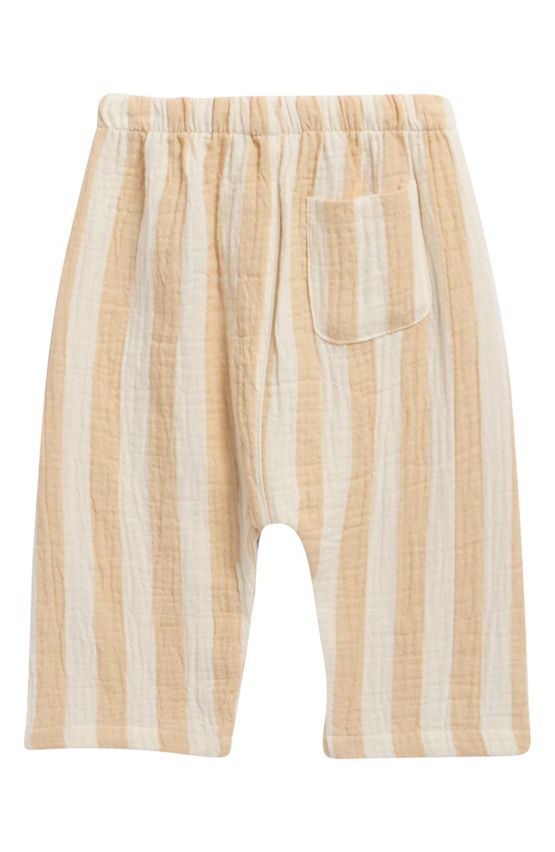 QUINCY MAE Kids' Henry Summer Stripe Pants, Alternate, color, Butterscotch