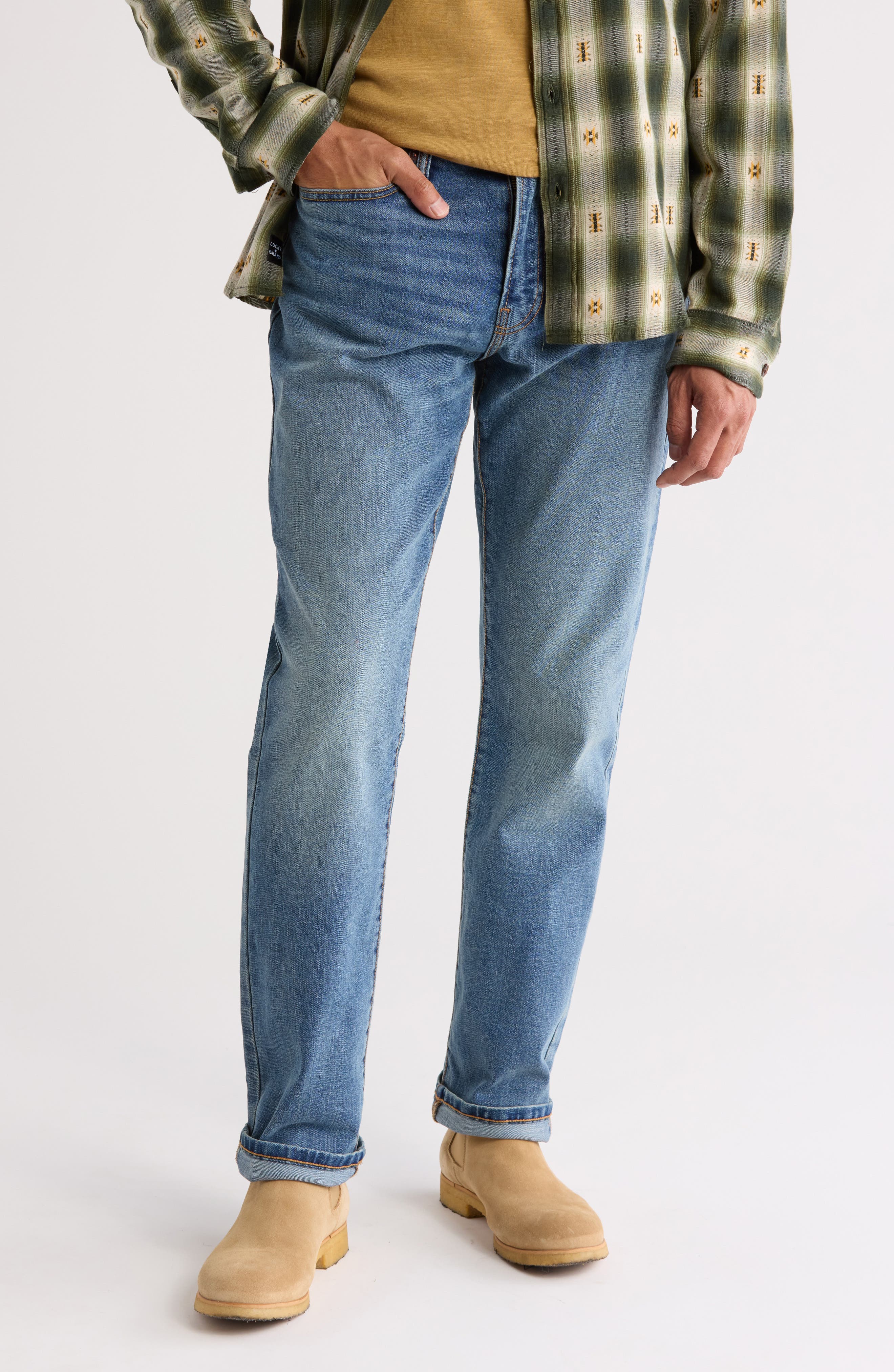 Lucky Brand 121 Slim Straight Leg Jeans