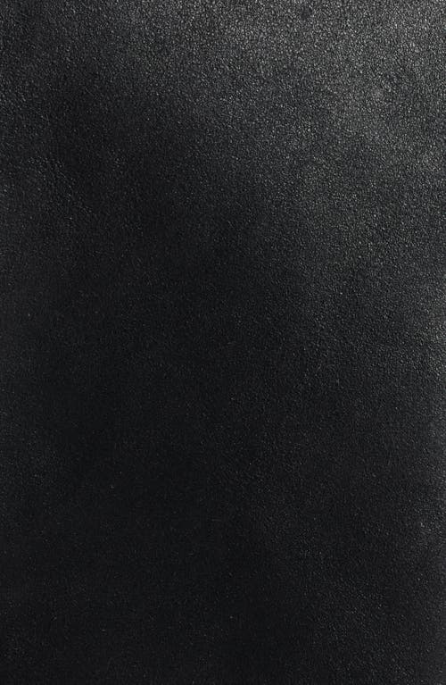 Frye Leather Jacket With Genuine Shearling Trim In Black