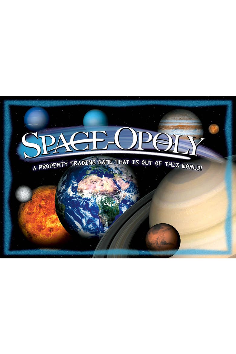 Spaceopoly Monopoly Board Game, Alternate, color, Multicolored