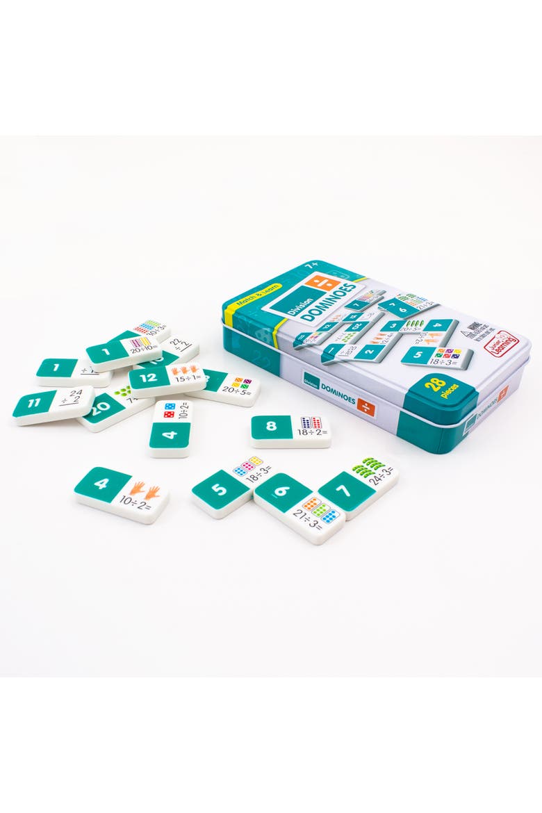 Division Match & Learn Dominoes, Alternate, color, Multicolored