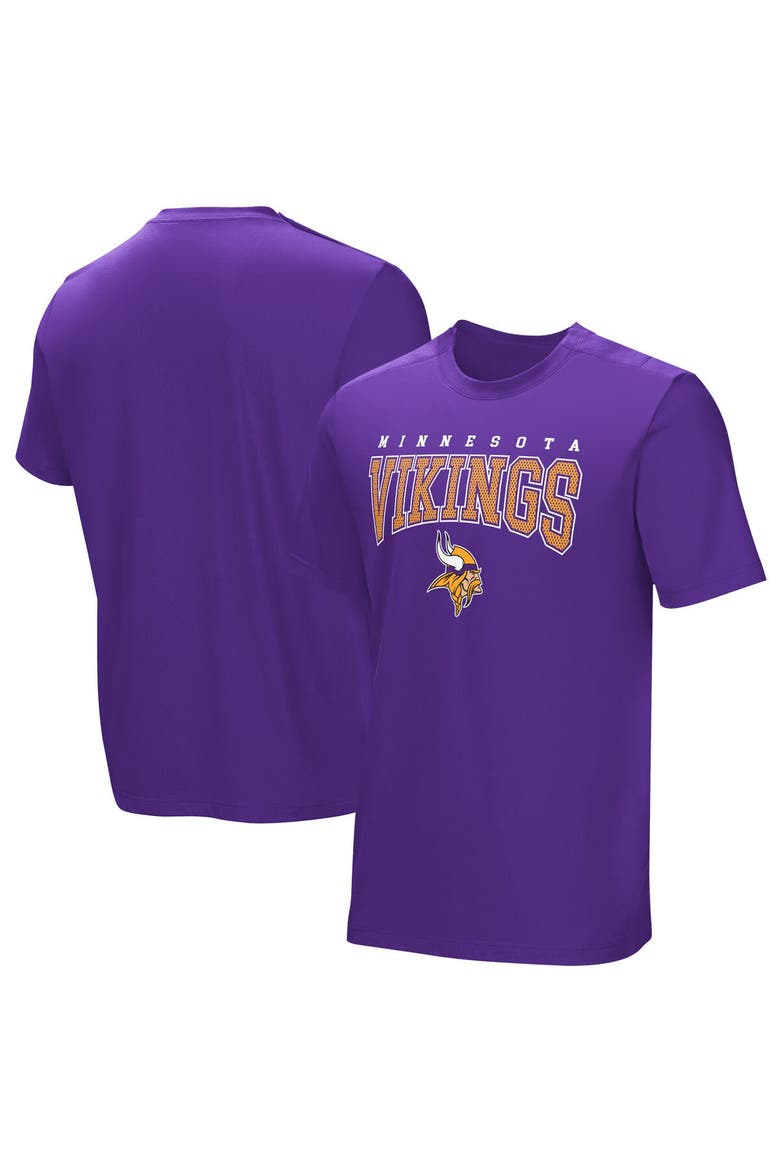Men's  Purple Minnesota Vikings Home Team Adaptive T-Shirt, Main, color, Purple