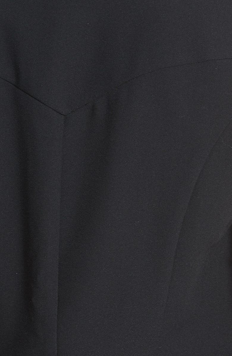 Bellatrix Drape Front Crepe Vest, Alternate, color, 